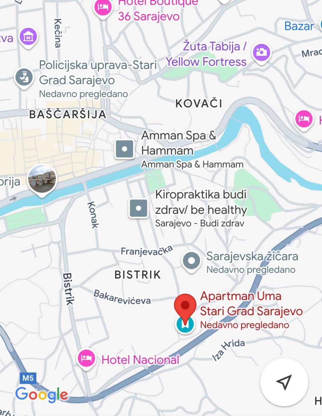 Apartman Uma Сараєво Екстер'єр фото